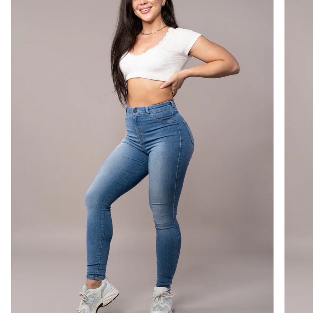 Blue Skinny Jeans
